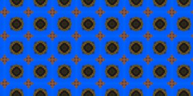 Tekrarlanan şekillerle soyut yaratıcı arkaplan