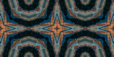 geometrik şekilli kusursuz desen