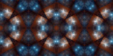 Soyut şekilli kusursuz desen