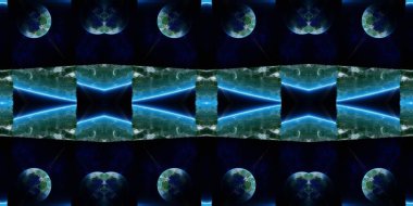 Kusursuz desen. Geometrik desen. Geometrik şekiller