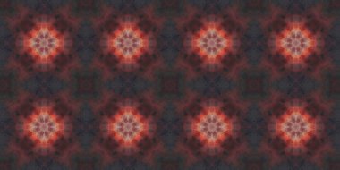geometrik şekilli kusursuz desen