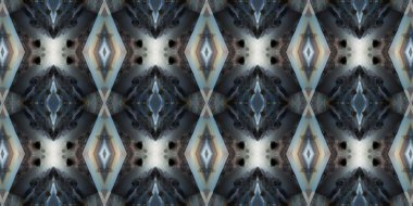 Geometrik şekilli kusursuz desen vektör çizimi