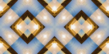 geometrik şekilli kusursuz desen