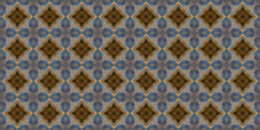 geometrik öğelerle Dikişsiz soyut desen