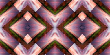 geometrik şekilli kusursuz desen