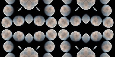 Geometrik şekilli kusursuz desen, vektör illüstrasyonu