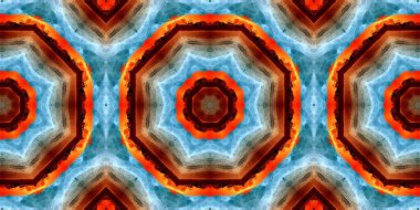 geometrik şekilli kusursuz soyut desen