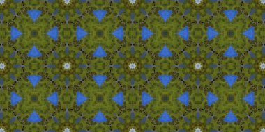 geometrik şekilli kusursuz desen