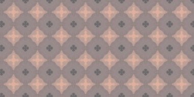 Geometrik şekilli kusursuz desen.