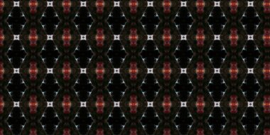 Geometrik şekilli kusursuz desen, vektör illüstrasyonu