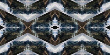 Geometrik elementlerle kusursuz soyut arkaplan