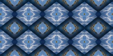 geometrik elementlerle kusursuz desen