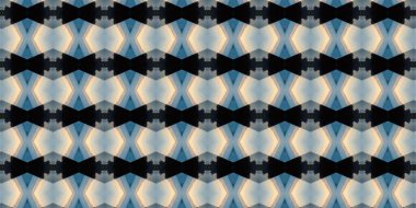 geometrik şekilli kusursuz desen