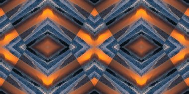 geometrik öğelerle Dikişsiz soyut desen