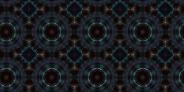 Geometrik şekilli kusursuz desen çizimi