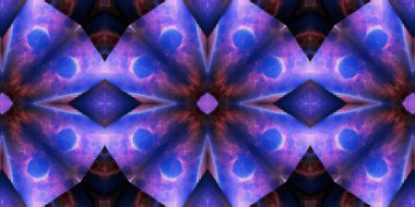 Dikişsiz soyut desen tasarım