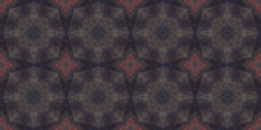 geometrik öğelerle Dikişsiz soyut desen