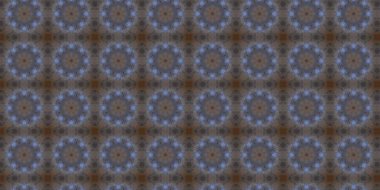 Soyut geometrik şekilli kusursuz desen