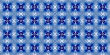 Kusursuz desen. mavi ve beyaz soyut desen