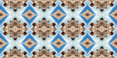 Geometrik şekilli kusursuz desen çizimi