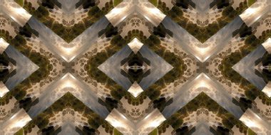 Geometrik şekilli kusursuz desen çizimi