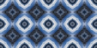 geometrik şekilli kusursuz desen