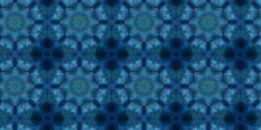 geometrik şekilli kusursuz desen