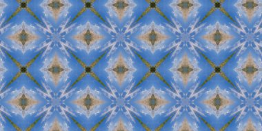 geometrik öğelerle Dikişsiz soyut desen