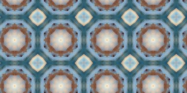 geometrik şekilli kusursuz desen