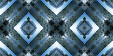 geometrik şekilli kusursuz desen
