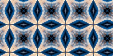 geometrik şekilli kusursuz desen