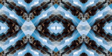 geometrik şekilli kusursuz desen