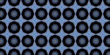 Renkli ve mavi geometrik şekiller. yüksek kaliteli resimleme