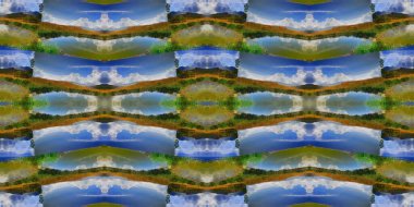 Kusursuz soyut desen. Geometrik şekiller arka plan.