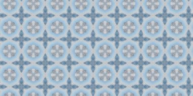 geometrik şekilli kusursuz desen