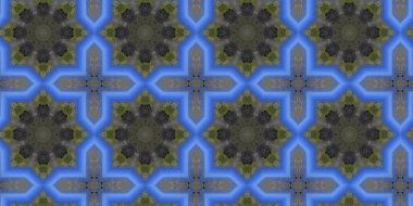 geometrik şekilli kusursuz desen