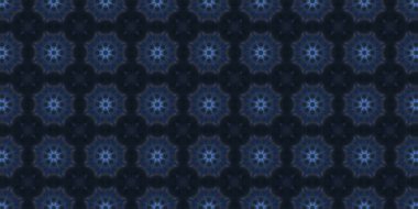 geometrik öğelerle Dikişsiz soyut desen