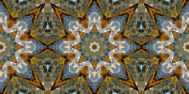 geometrik şekilli kusursuz desen