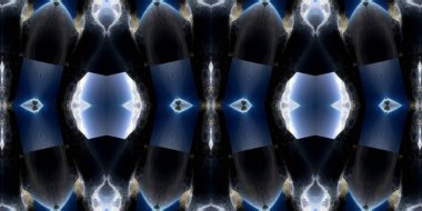 Kaleydoskop arkaplanının soyut deseni