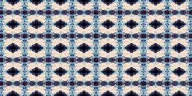 geometrik elementlerle, gökkuşağı tonlarıyla kusursuz soyut desen.