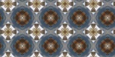 geometrik şekilli kusursuz desen