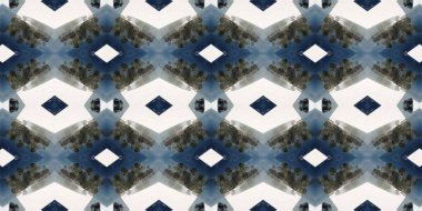 geometrik şekilli kusursuz desen