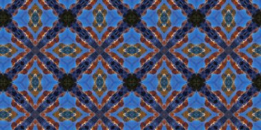 geometrik şekilli kusursuz soyut desen