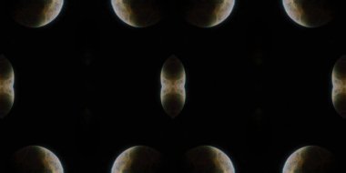 Hayali bereketli fraktal doku oluşturulmuş resim soyut arkaplan