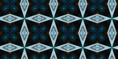 Geometrik şekilli kusursuz desen vektör çizimi