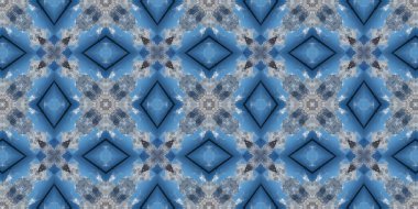 geometrik şekilli kusursuz soyut desen