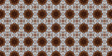 Geometrik şekilli kusursuz desen vektör çizimi