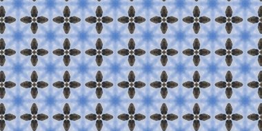 geometrik şekilli kusursuz soyut desen