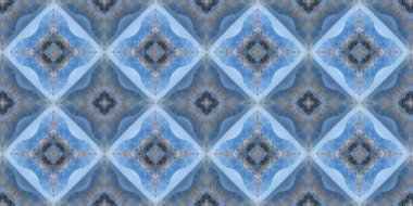 Soyut geometrik şekilli kusursuz desen