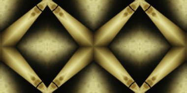 altın ve siyah soyut desen